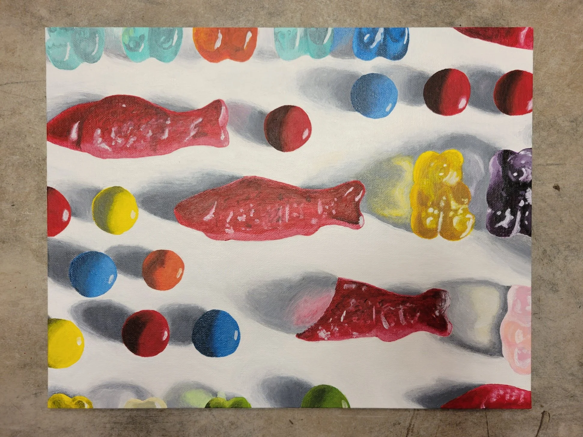 Candy (2022)
Acrylic Paint