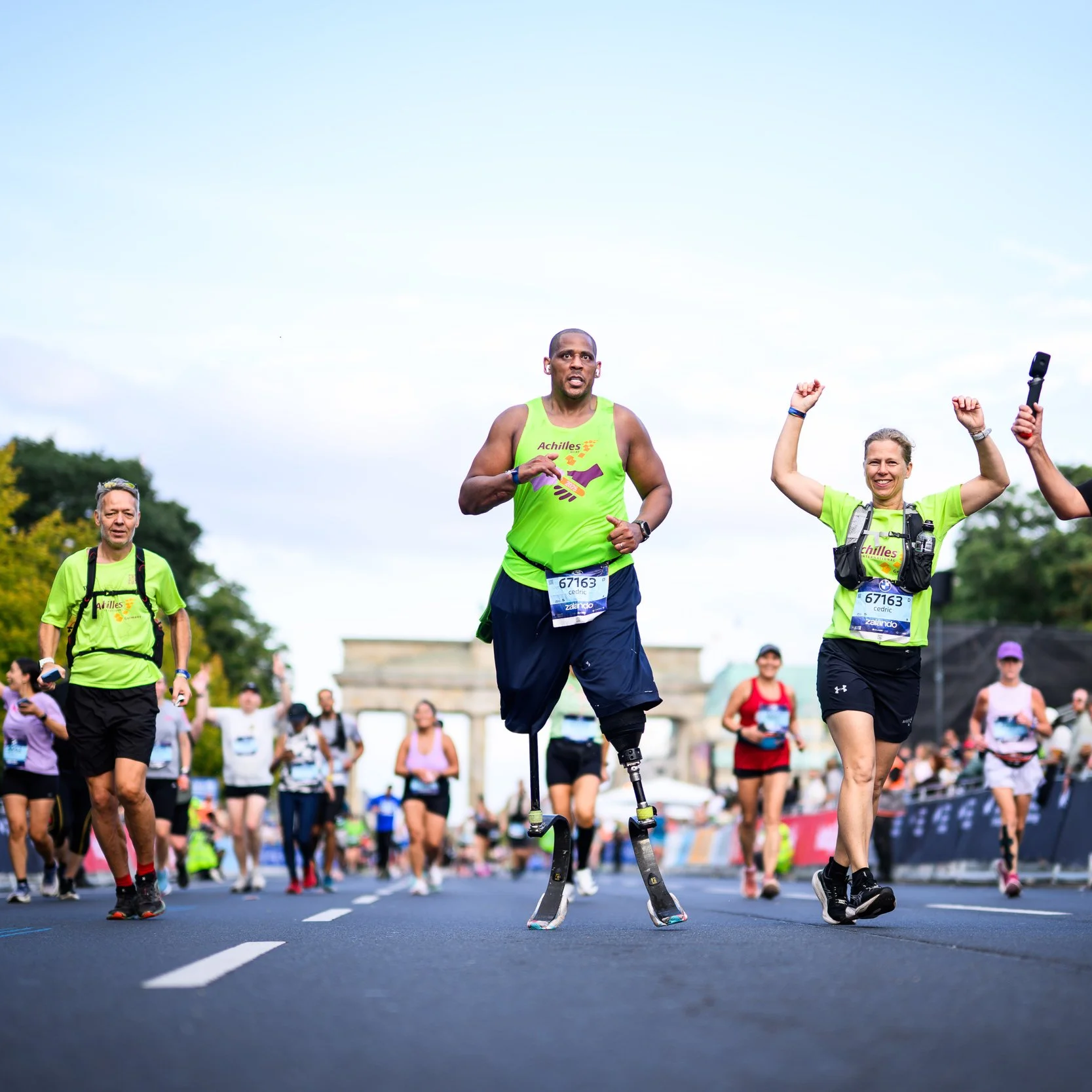 Athletes with Disabilities Beat the Heat and Conquer Major Milestones at the Berlin Marathon 