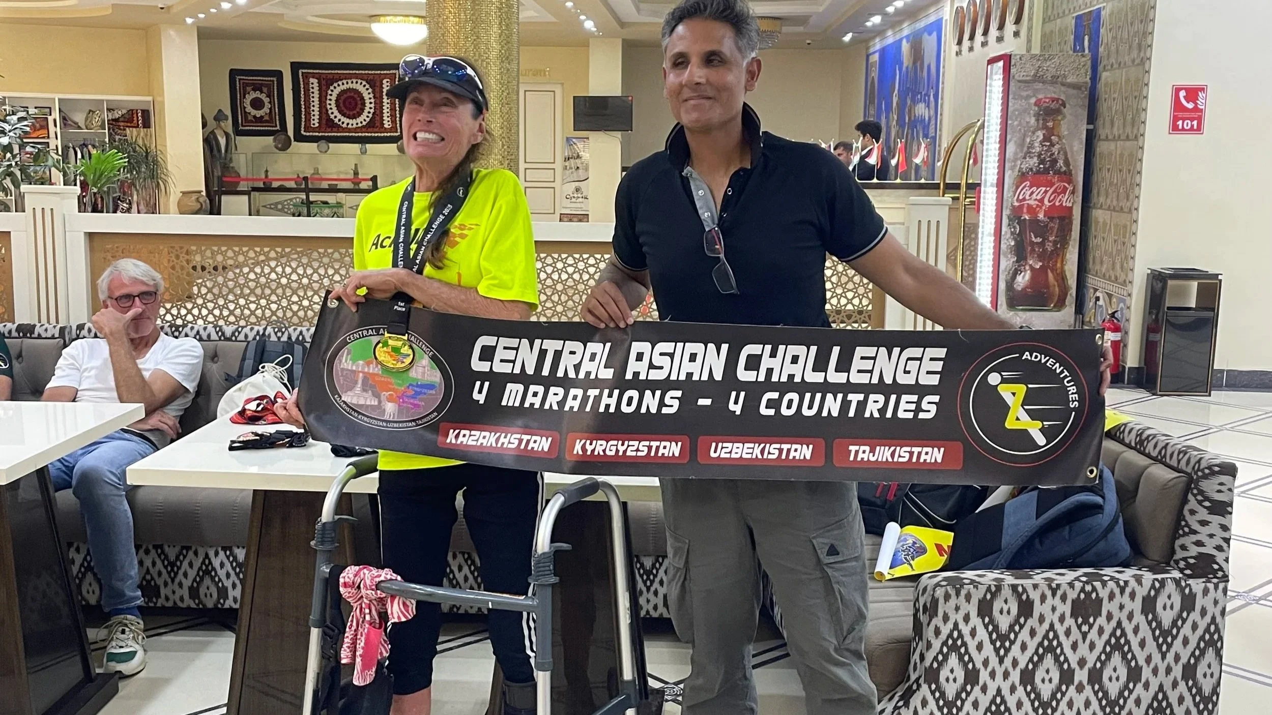 Beth Sanden, Central Asian Challenge