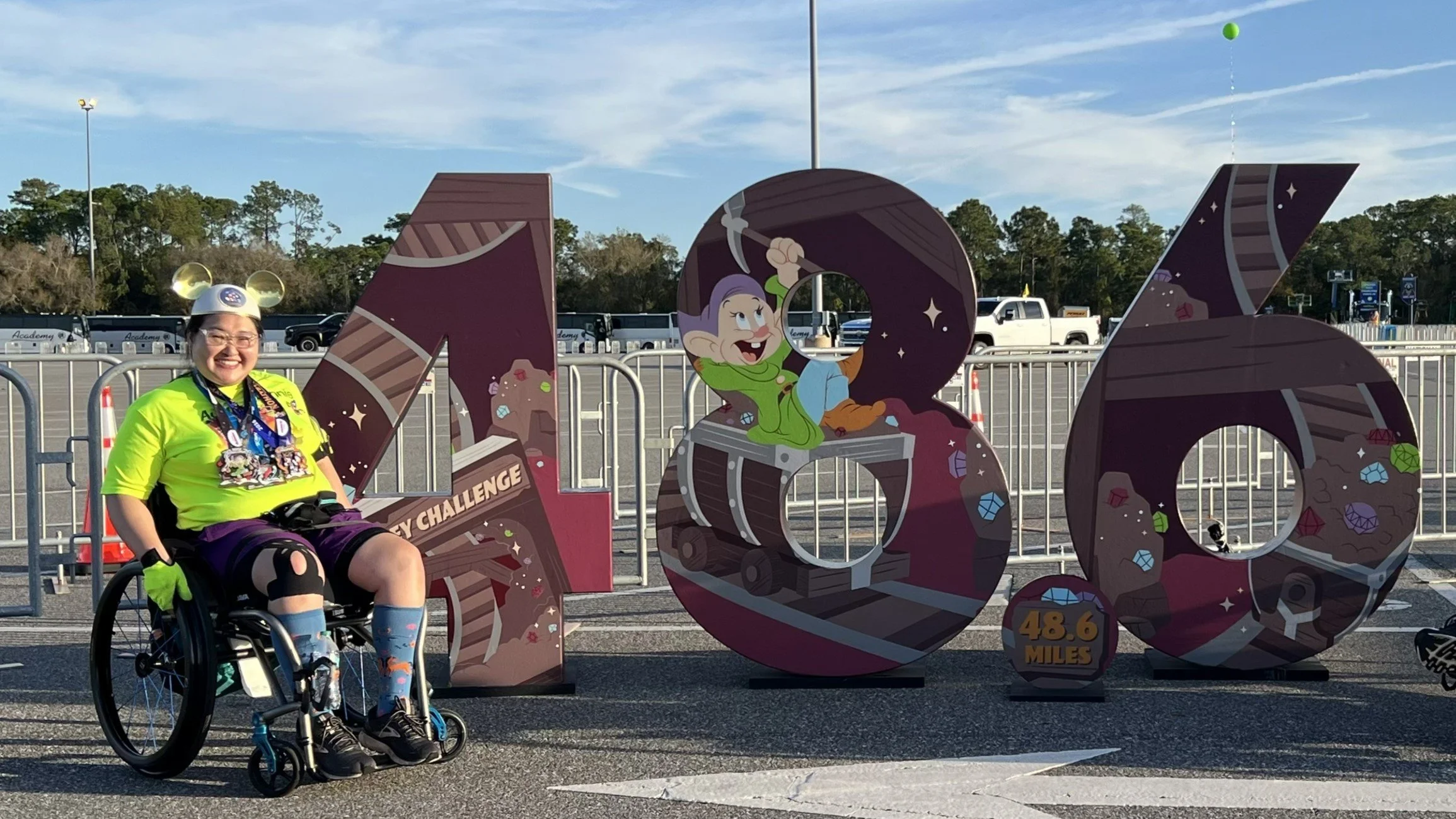 Bonnie Eng, Achilles New York City - Walt Disney World® Marathon Weekend Dopey Challenge