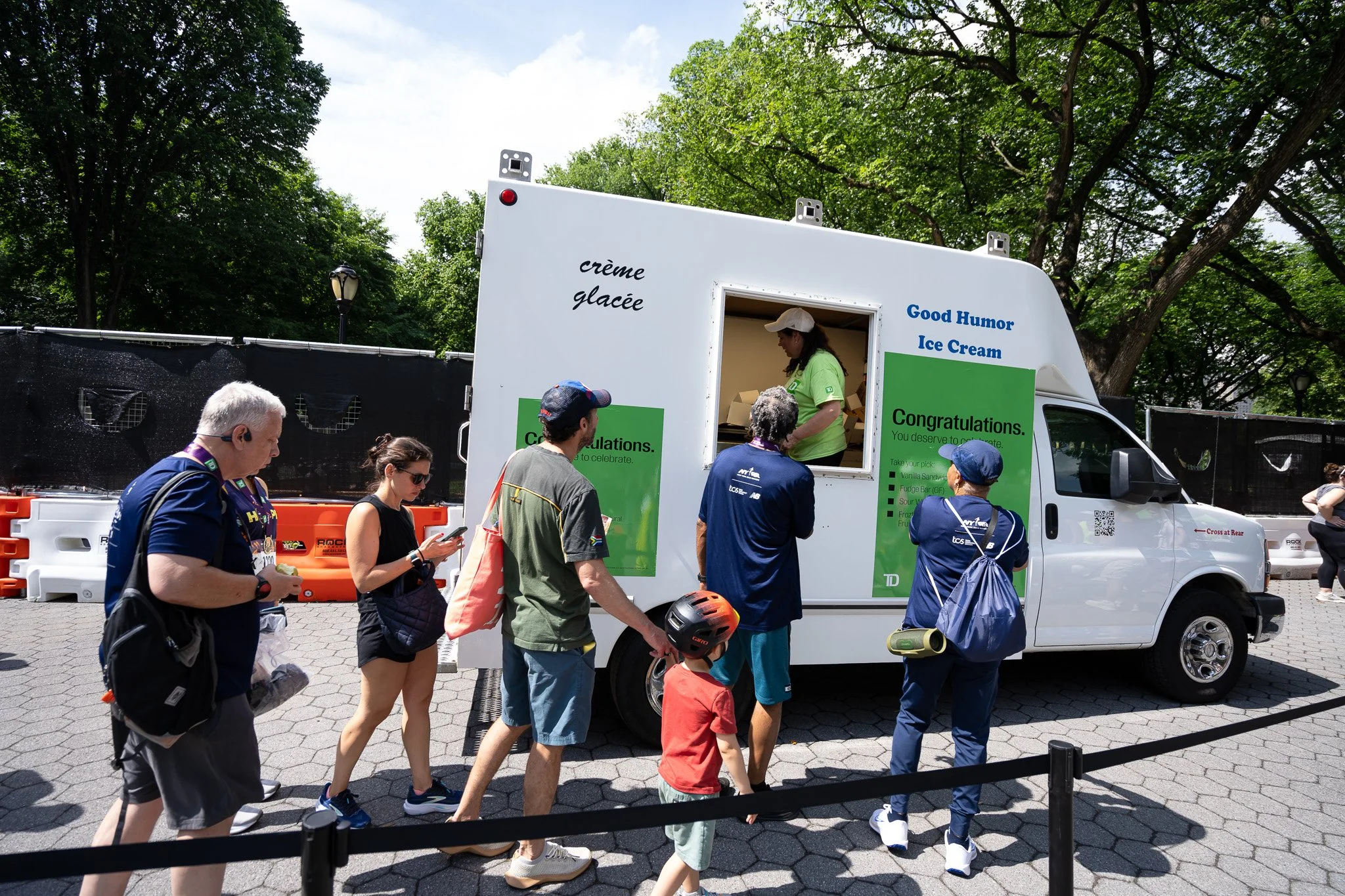  TD ice cream truck activation.  