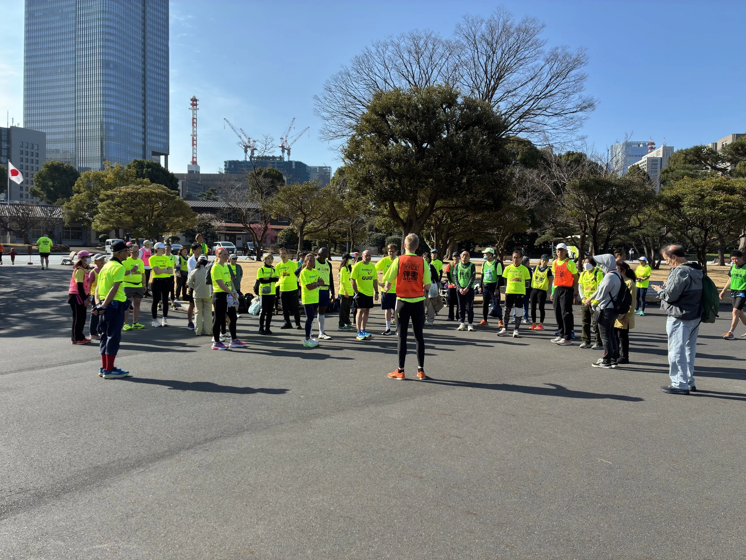 Group shot of Achilles Japan.  