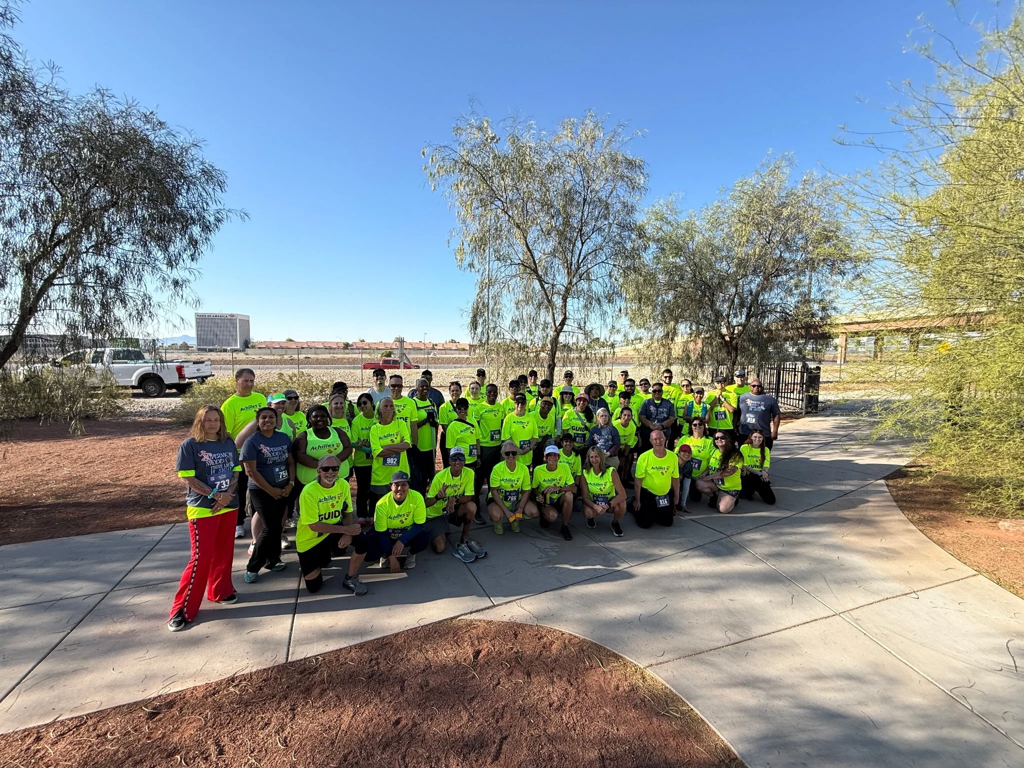  Group shot of Achilles Las Vegas 
