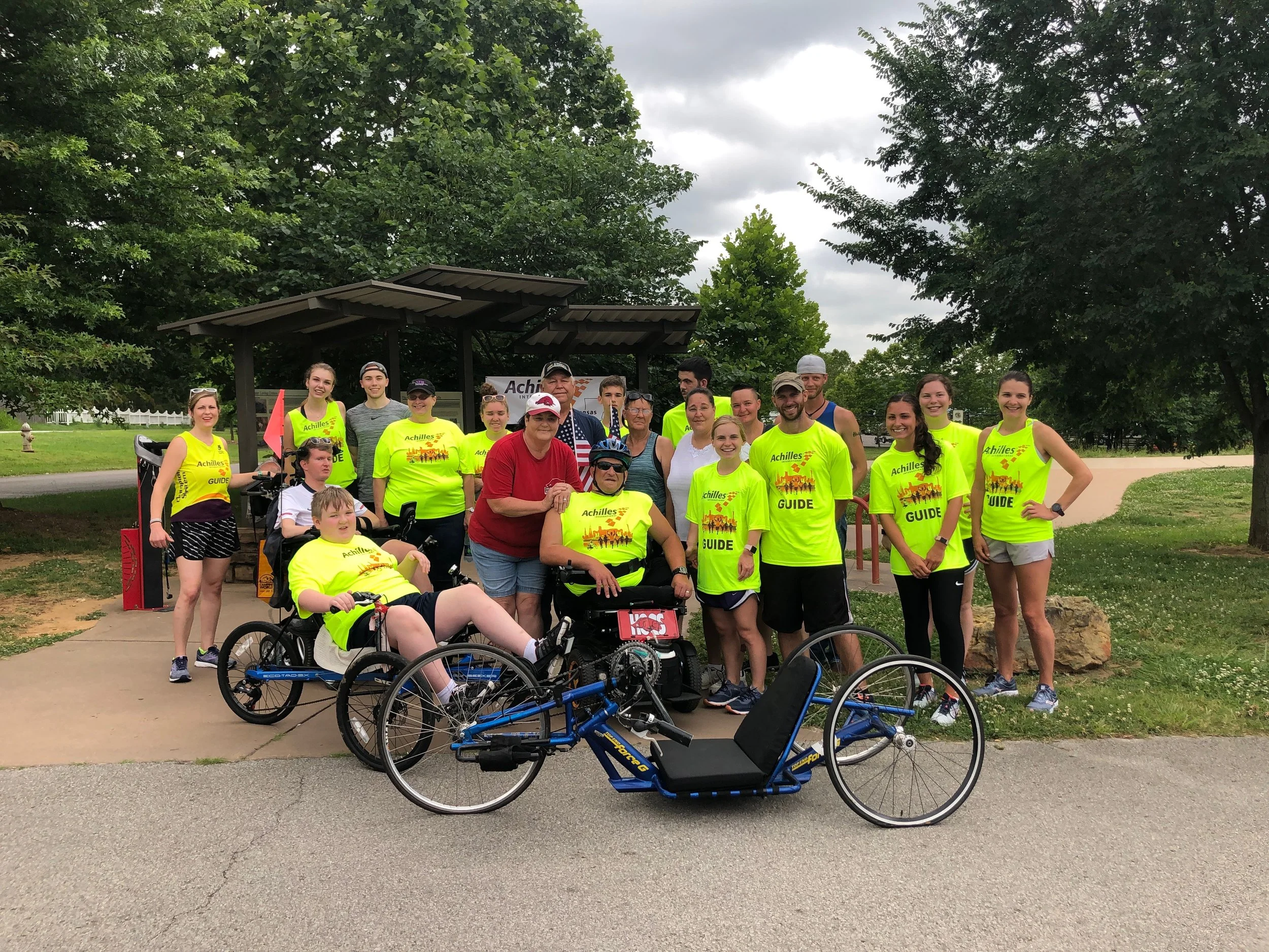  Group shot of Achilles Arkansas 