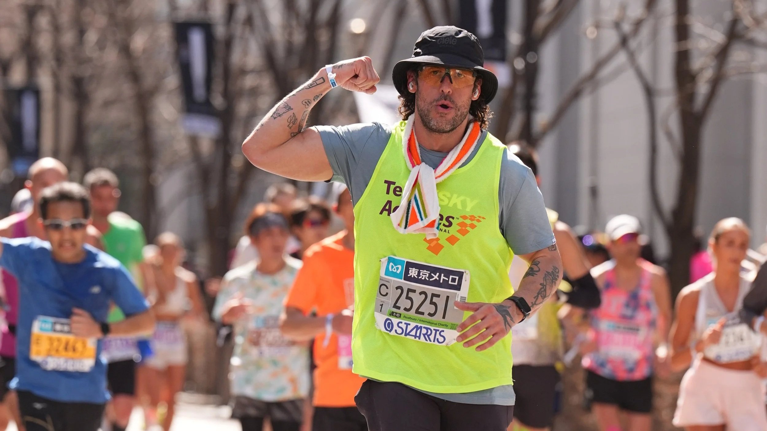 Team Achilles female charity runner