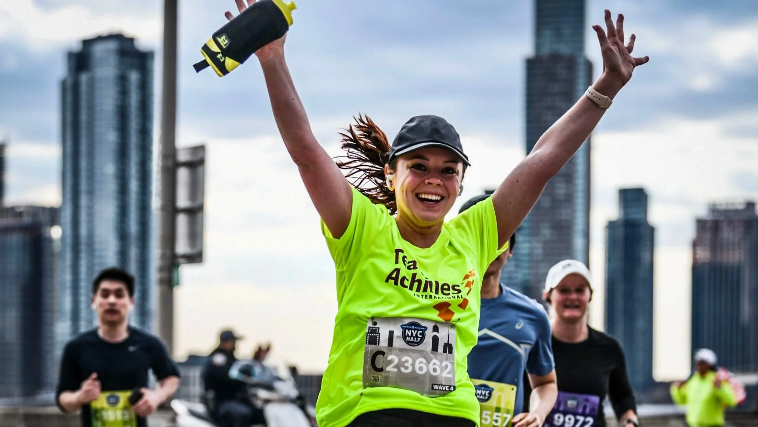 Team Achilles runner