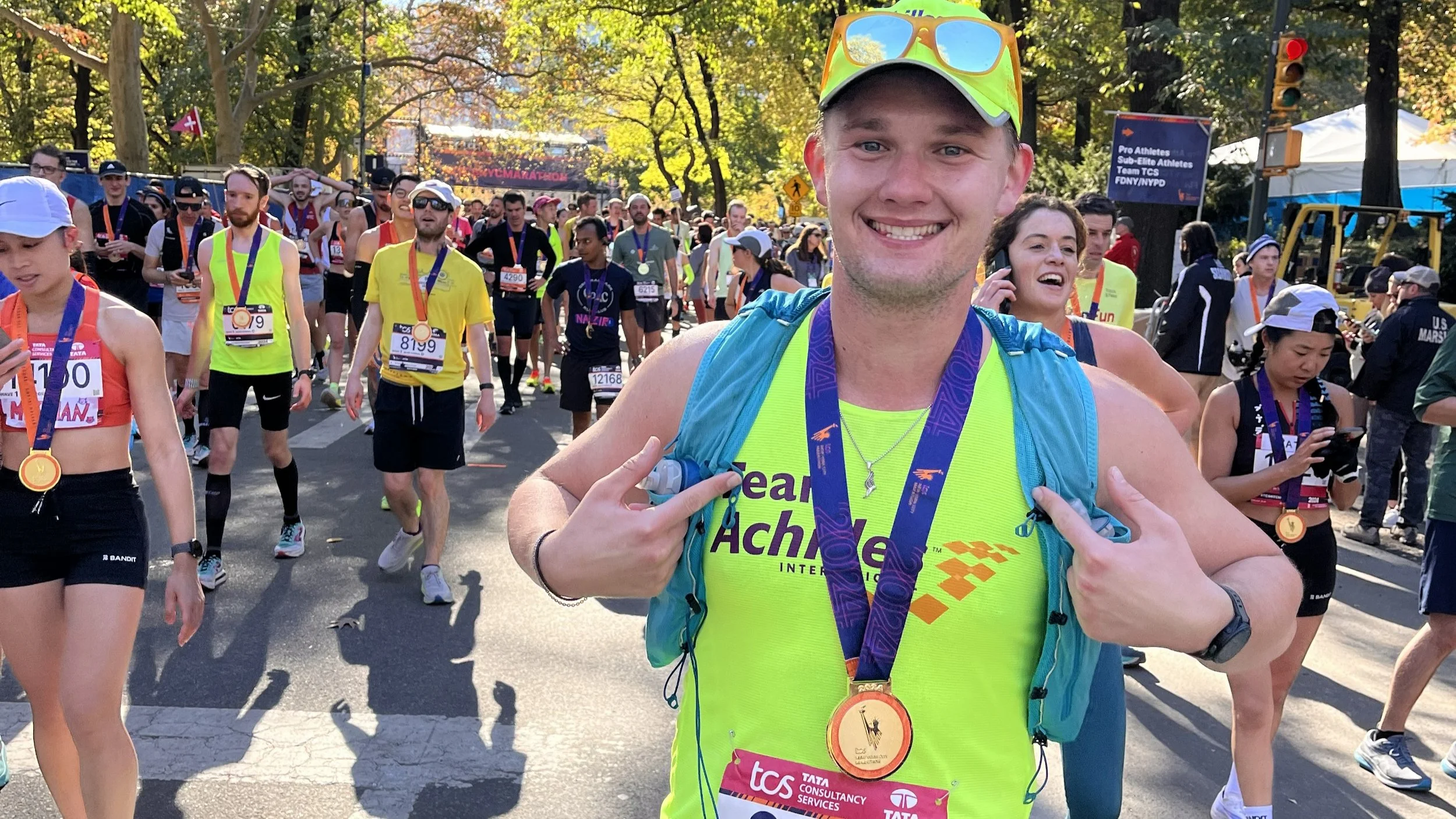 Team Achilles female charity runner