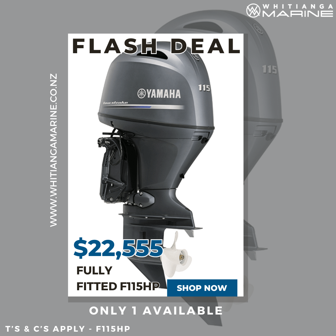 2025 YAMAHA 115HP 4 STROKE - IN STOCK NOW!!