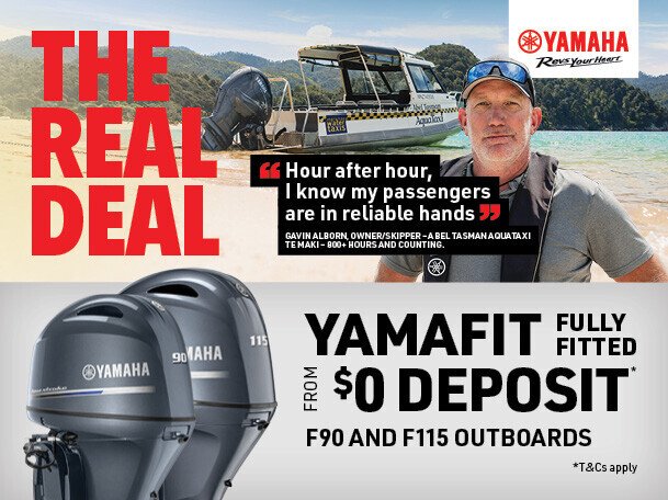 THE REAL DEAL - FULLY FITTED F90HP & F115HP