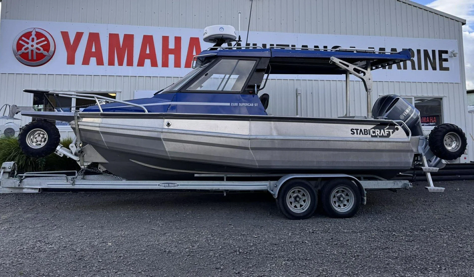 2017 STABICRAFT 2100 SUPERCAB &amp; 2018 YAMAHA F300HP WITH HOSKINGS TRAILER - IN STOCK NOW!!
