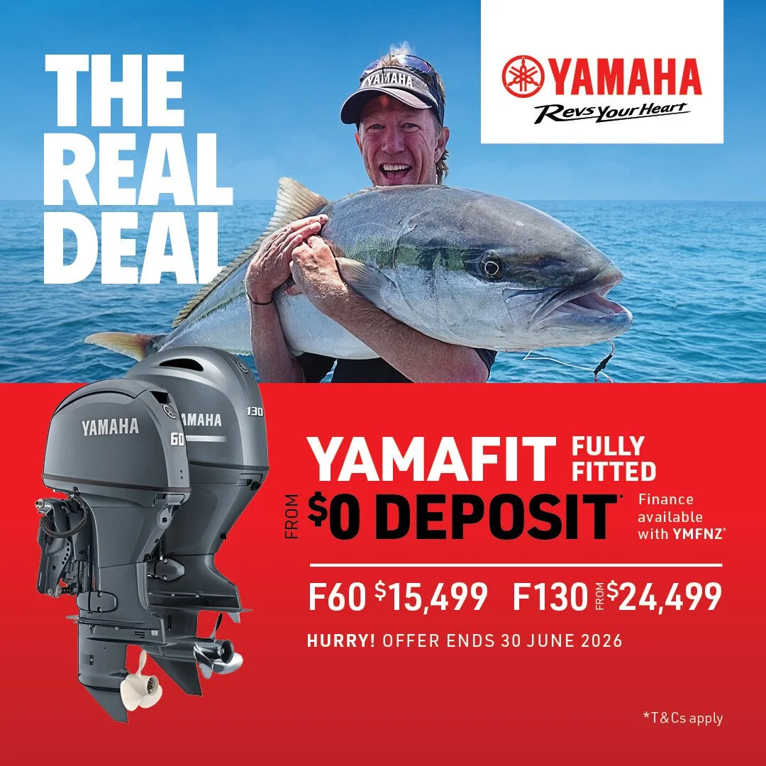 YAMAFIT FULLY FITTED F60HP &amp; F130HP DEAL