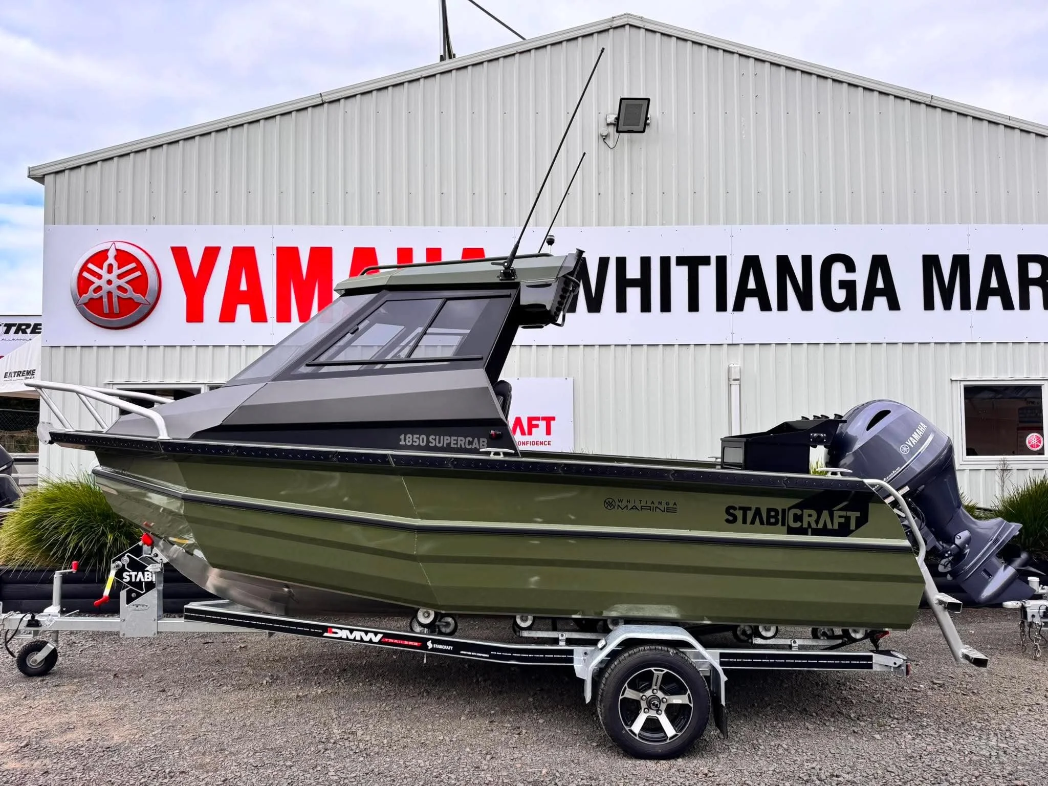 2026 STABICRAFT 1850 SUPERCAB, YAMAHA F130HP &amp; DMW TRAILER