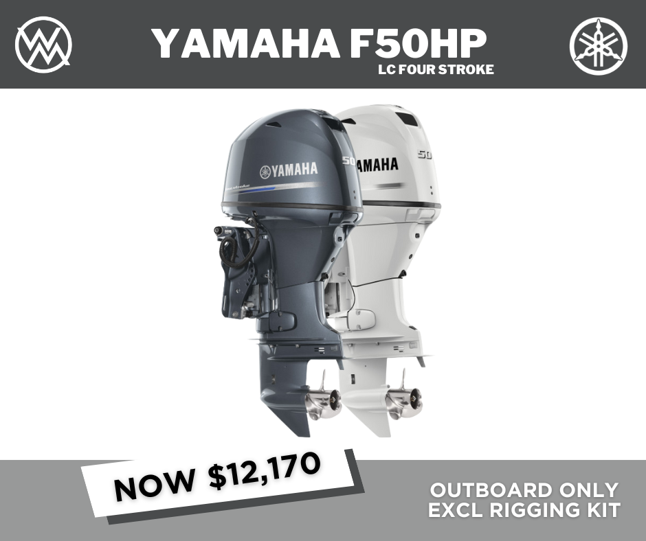 2026 YAMAHA 50HP 4 STROKE OUTBOARD