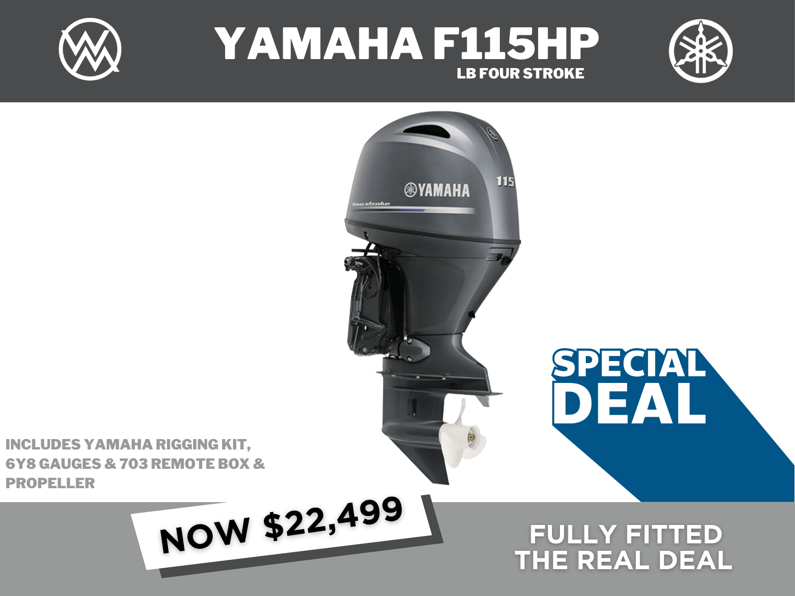 2026 YAMAHA F115LB 4 STROKE 