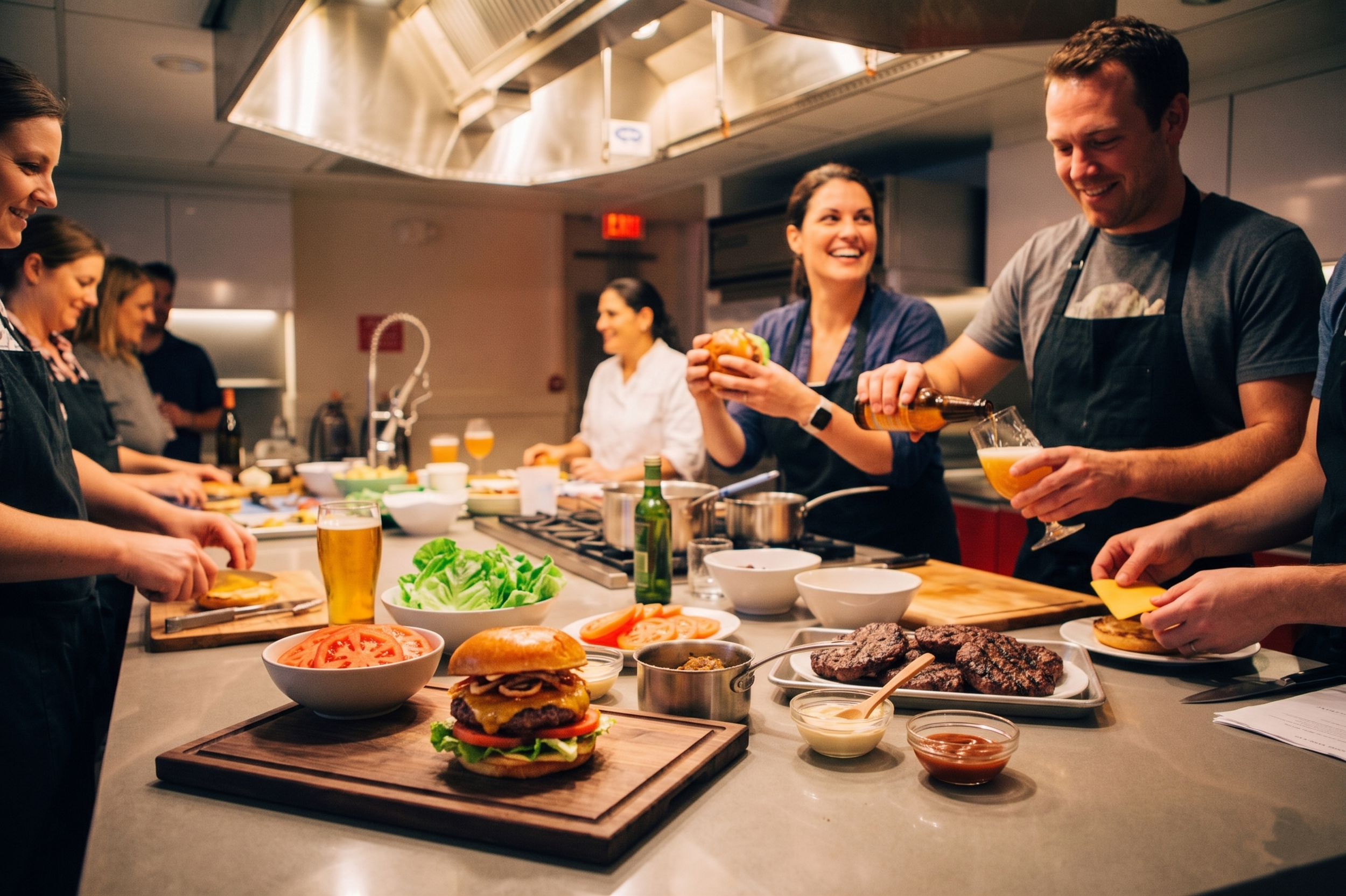 Craft Beer &amp; Burger Masterclass