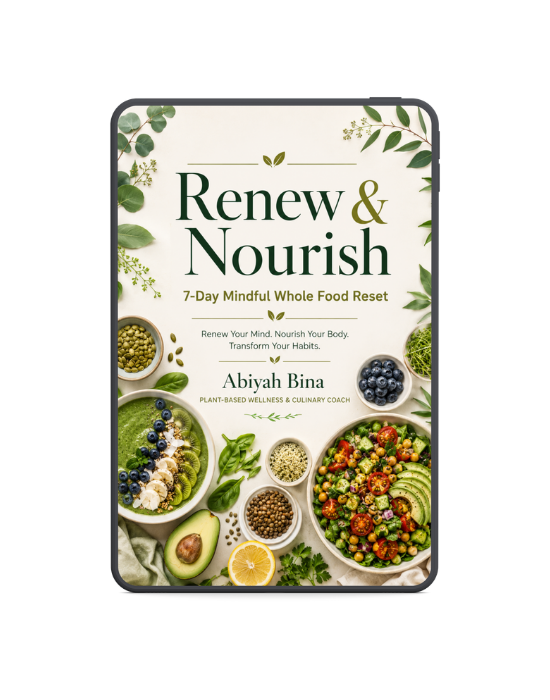 Renew & Nourish: 7-Day Mindful Whole Food Reset