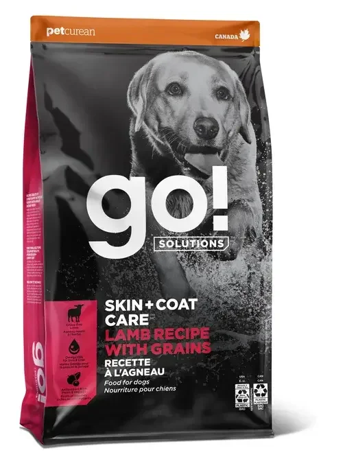 Go! Solutions Skin + Coat Care Lamb With Grains Recipe Dog Food