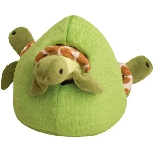Snugarooz Hide & Seek 4 Toys in 1 Dog Toy, Reef