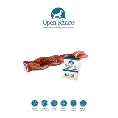 Open Range Bully Braid Dog 5-6in