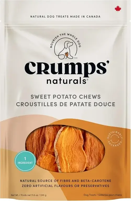 Crumps Sweet Potato Chews 330g
