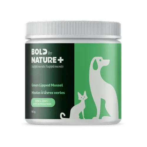 Bold by Nature Green Lipped Mussel Supplement for Dogs & Cats
