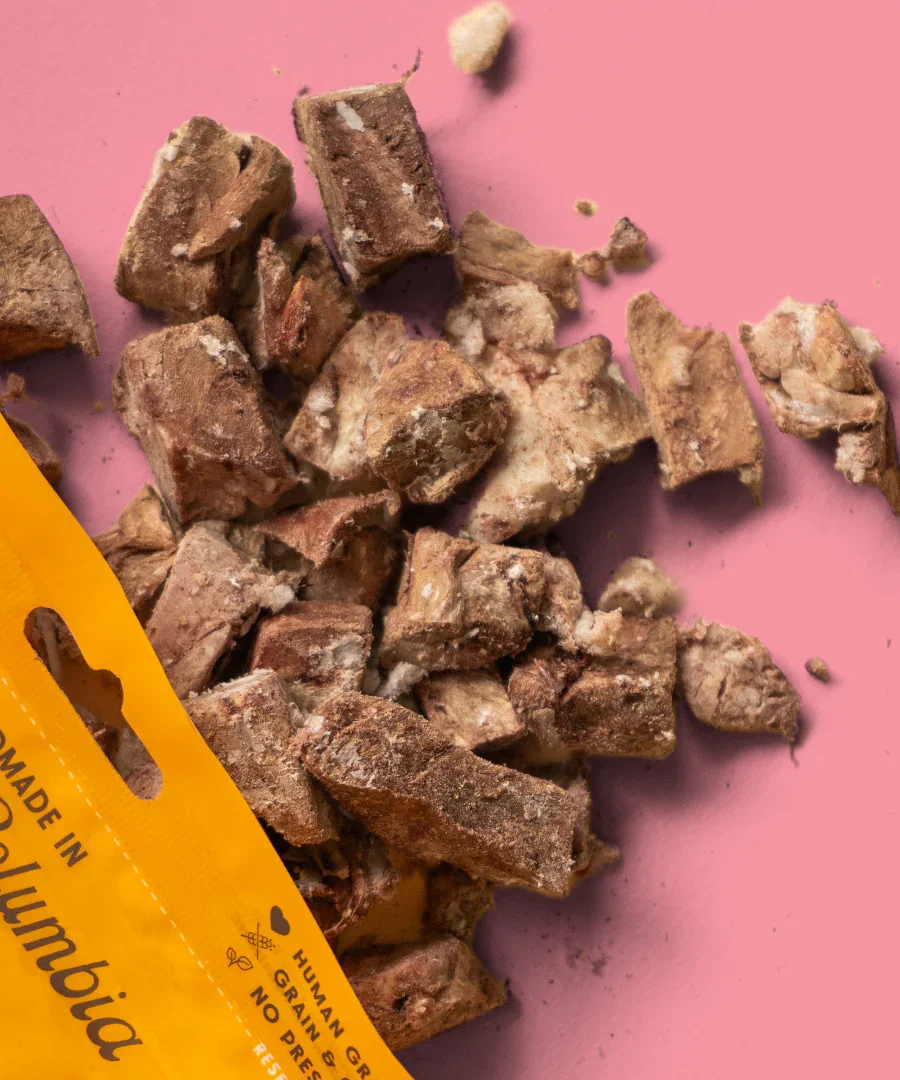 Wild Vibes Lamb Heart & Bone Broth Treats 80g