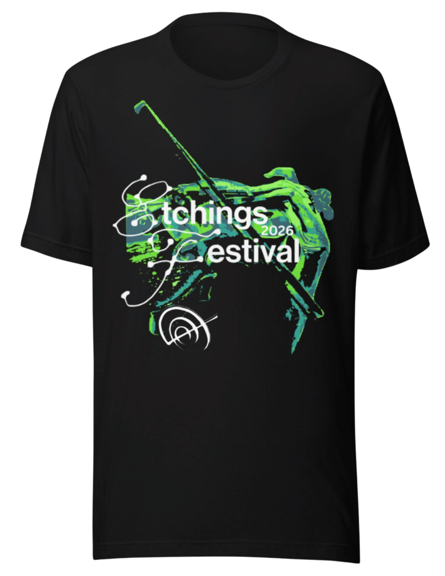 Etchings Festival Tee- Black
