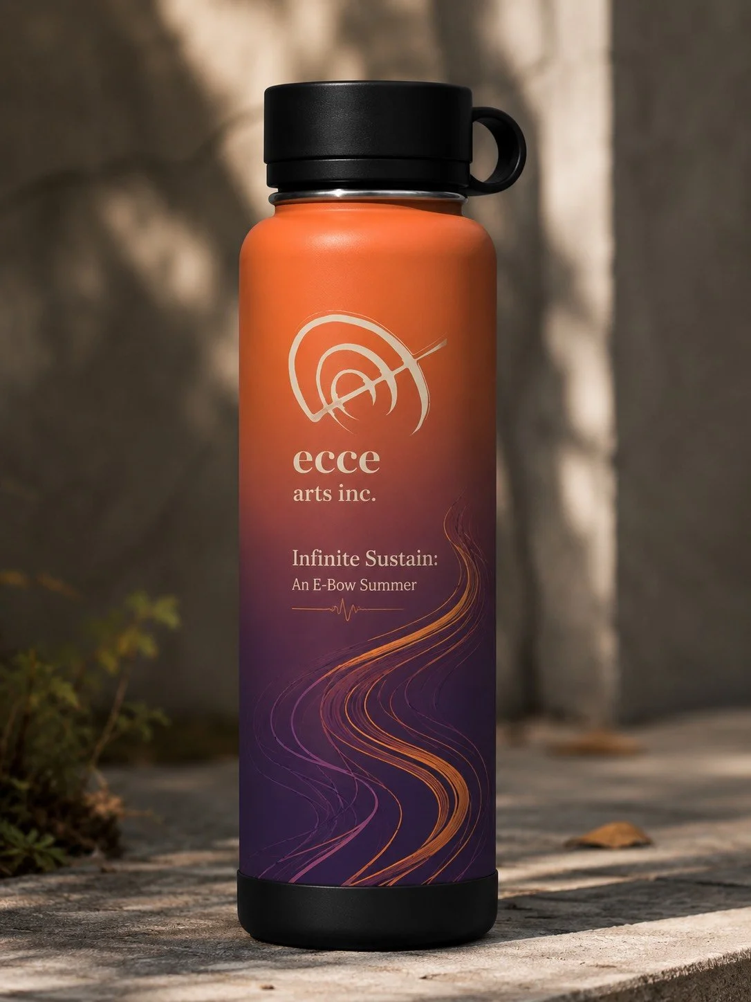 An E-Bow Summer Water Bottle
