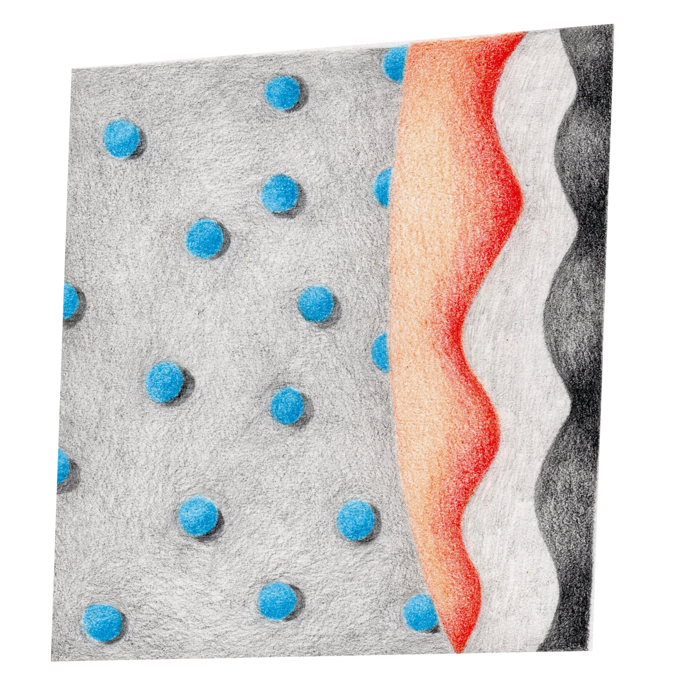 Falling valley, 2025
Kailun Yang
4 x 4 in , 10 x 10 in (framed)
Chalk pastel, colored pencil, watercolor, and graphite on paper
