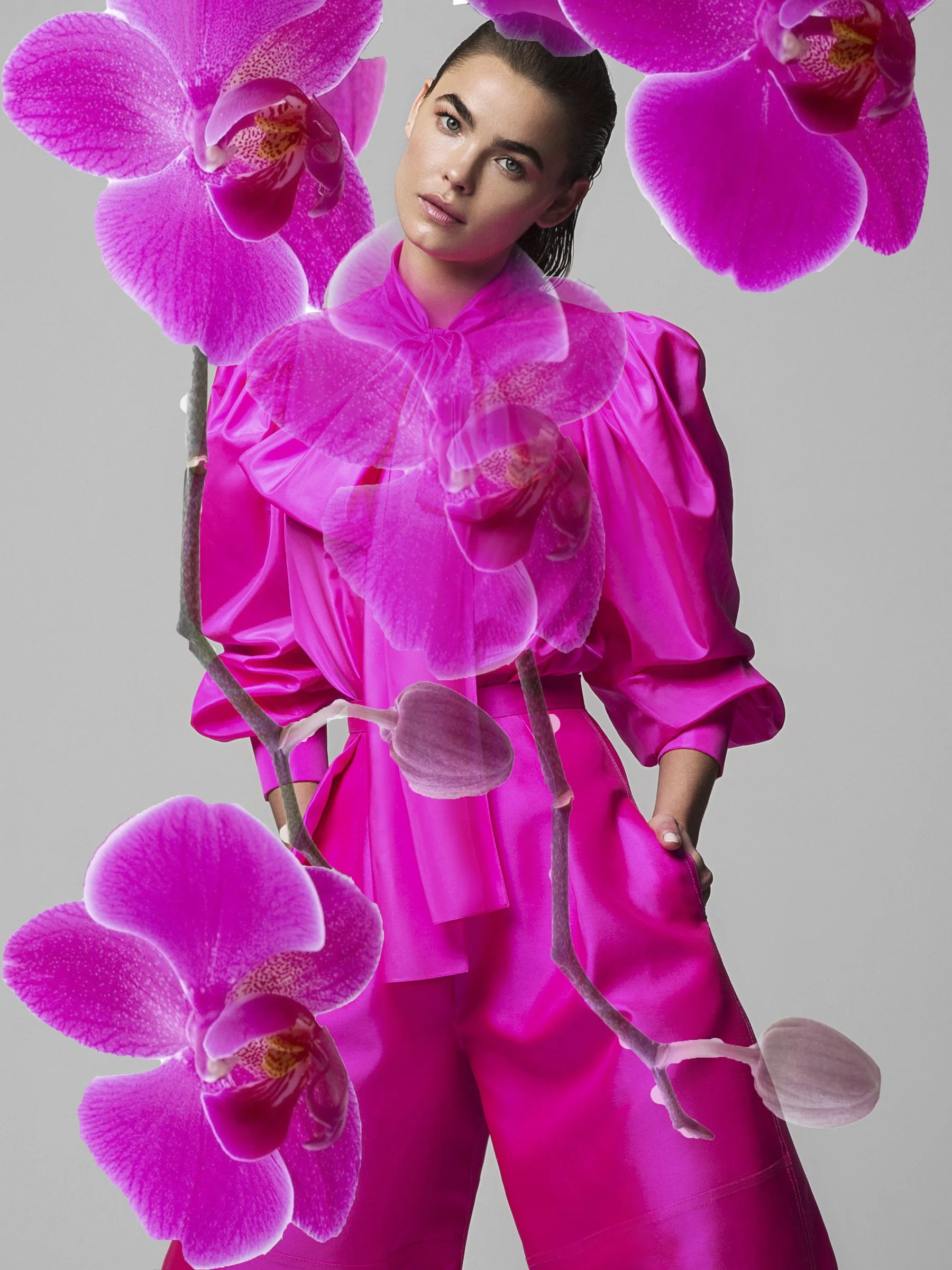                "The Cottingley Fairy"
Bambi Northwood-Blyth by Karl Simone and Inge Fonteyne for ELLE bg.