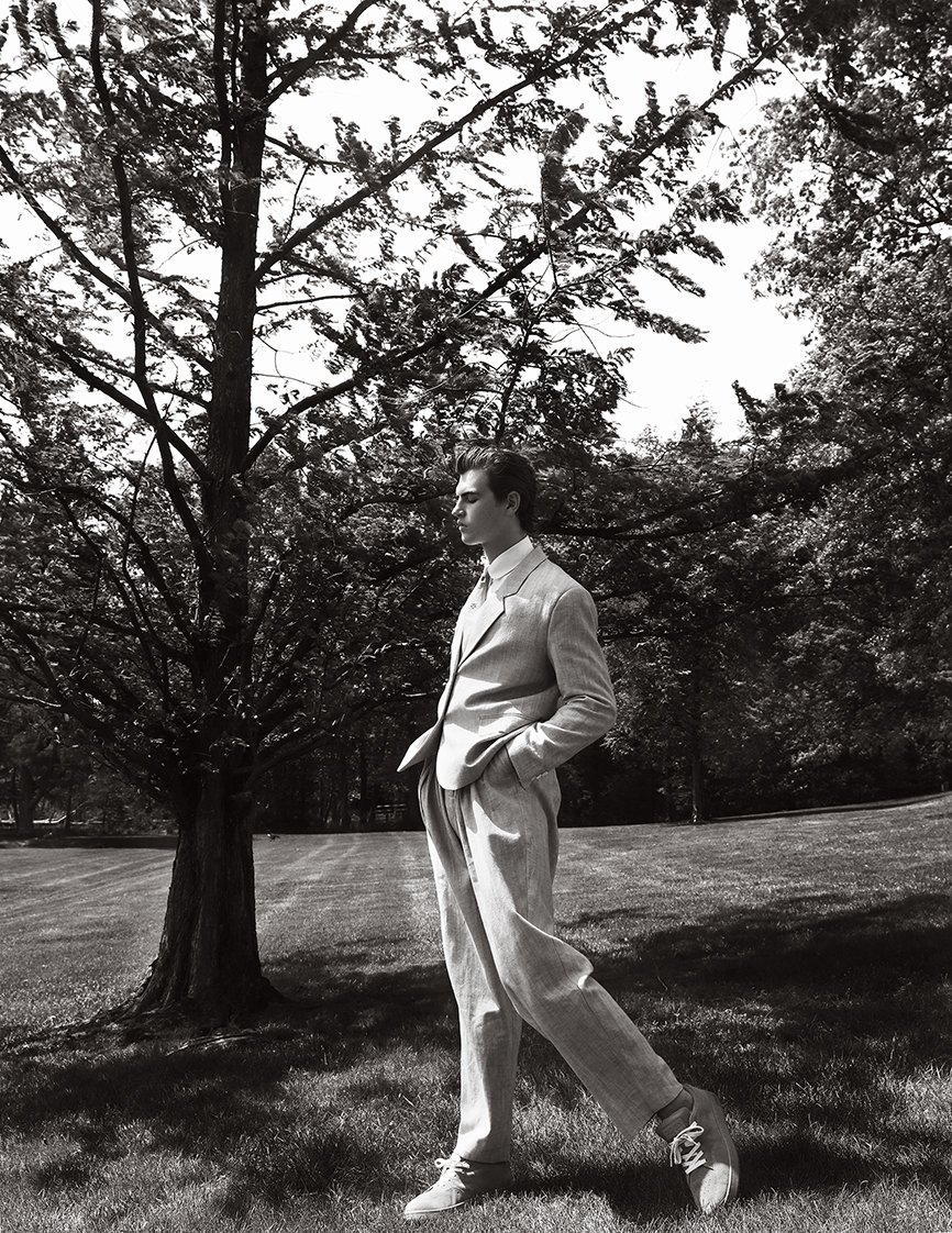 Carson Pacheco for L'Officiel Hommes 
by Karl Simone and Tatiana Cinquino