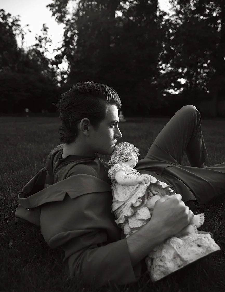 Carson Pacheco for L'Officiel Hommes 
by Karl Simone and Tatiana Cinquino