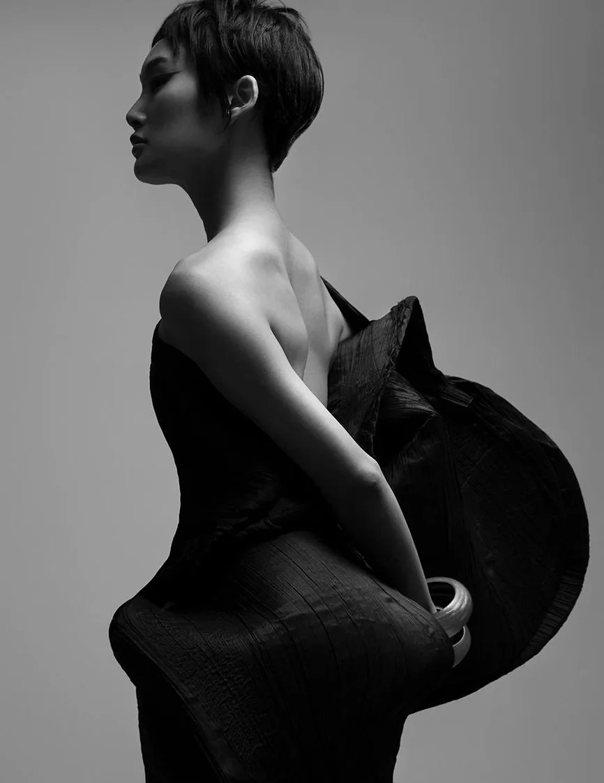 Moon Choi for  L'Officiel Malaysia by Karl Simone and Charlie Ward.