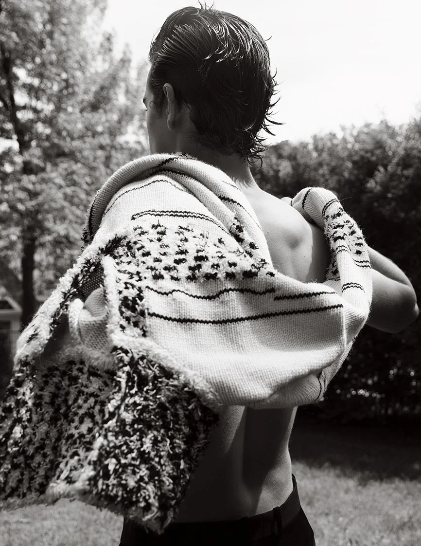 Carson Pacheco for L'Officiel Hommes 
by Karl Simone and Tatiana Cinquino