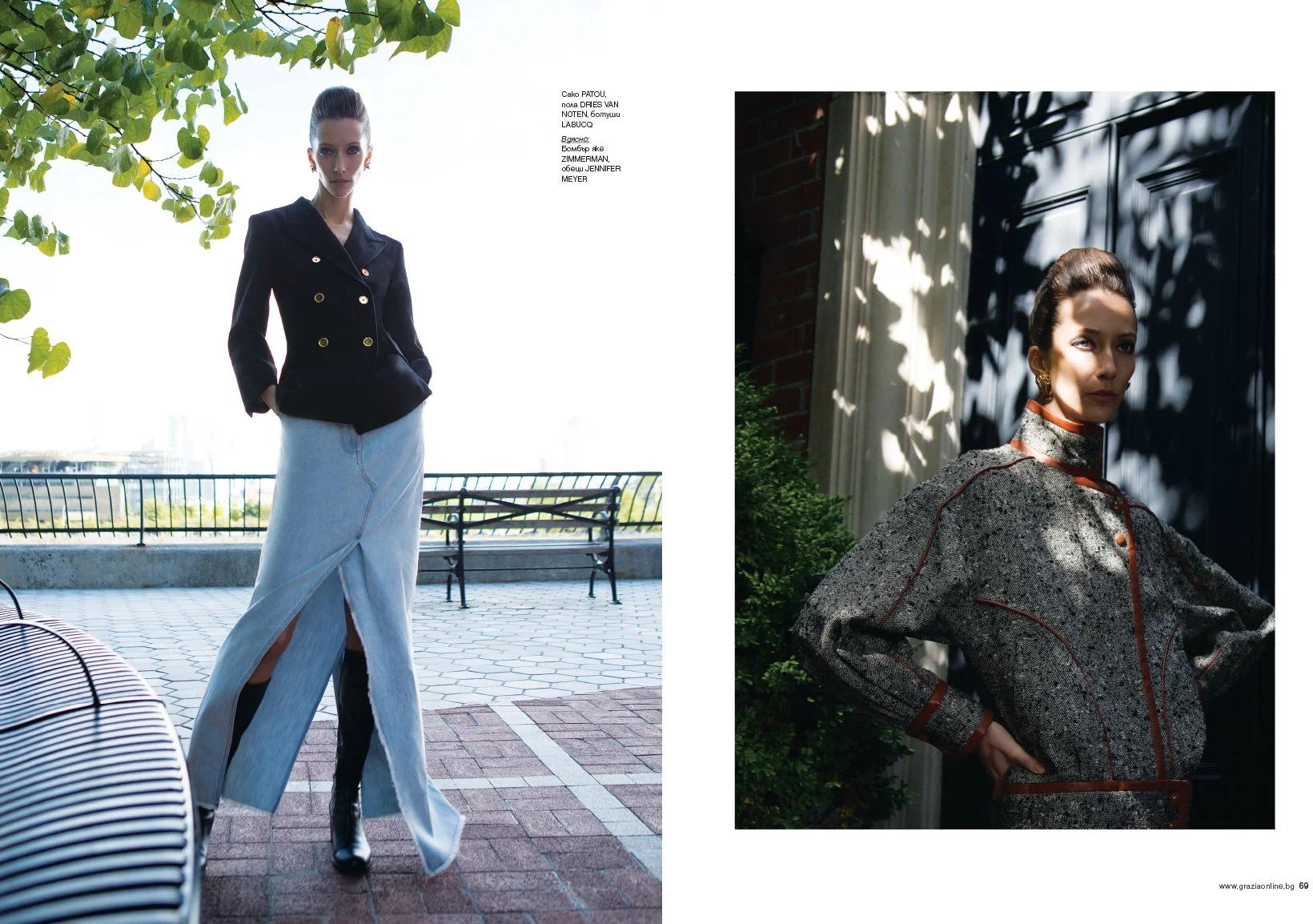 Alana Zimmer for Grazia           
by Karl Simone and Charlie Ward