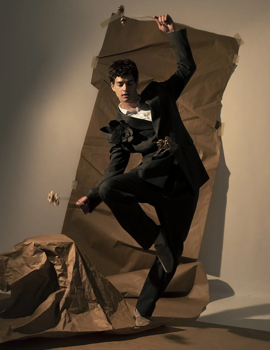 Andreas Athanasopoulos for L'Officiel Homme Hong Kong  by Karl Simone and Charlie Ward