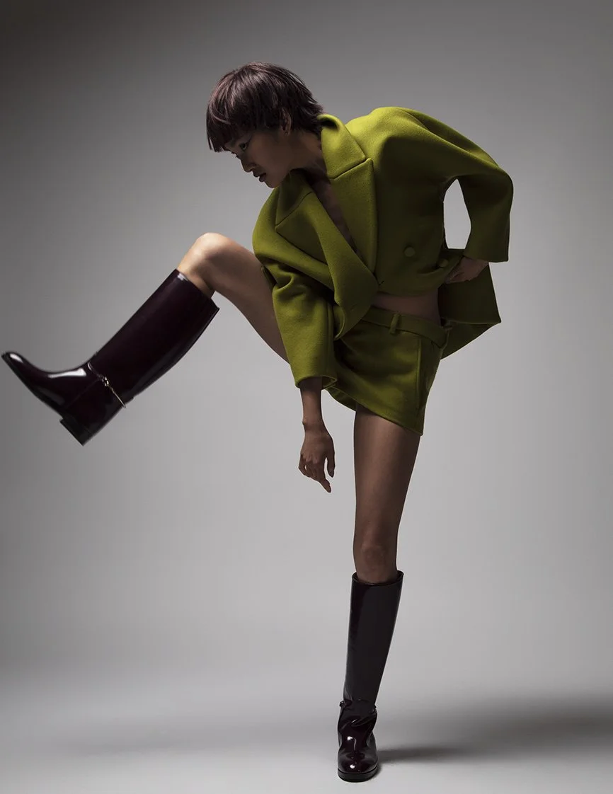 Moon Choi for  L'Officiel Malaysia by Karl Simone and Charlie Ward.