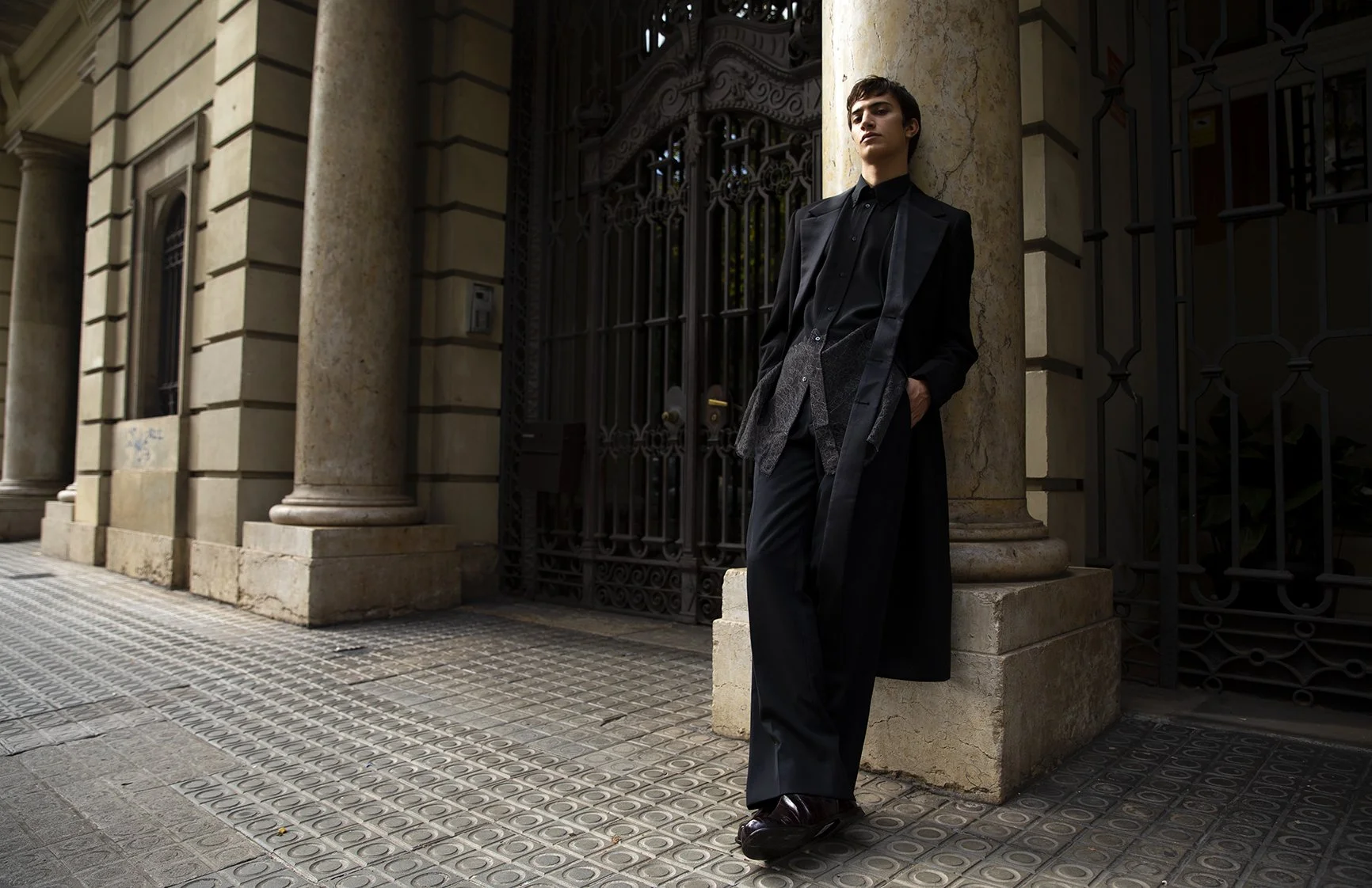 Alejandro Albaladejo for L'Officiel Hommes by Karl Simone and Sergi Padial 