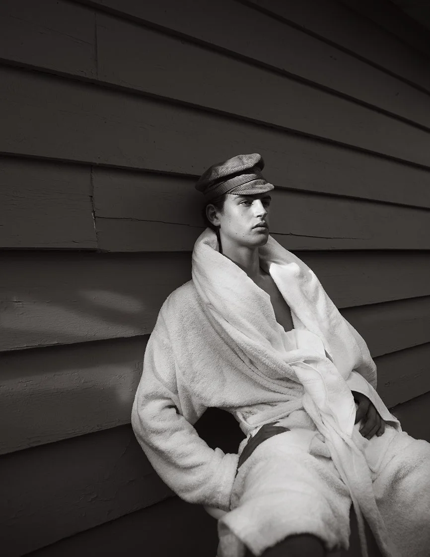 Carson Pacheco for L'Officiel Hommes 
by Karl Simone and Tatiana Cinquino