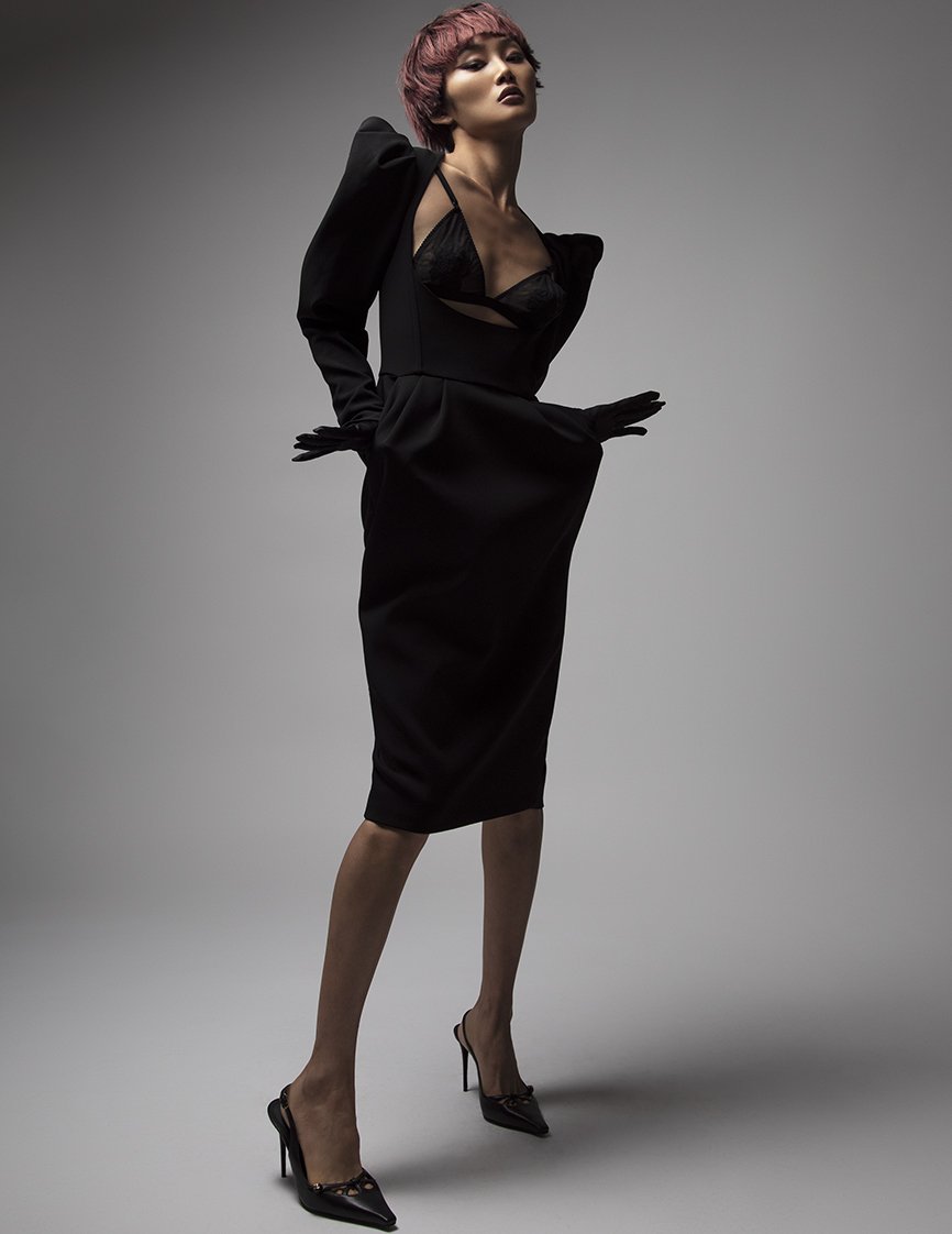 Moon Choi for  L'Officiel Malaysia by Karl Simone and Charlie Ward.