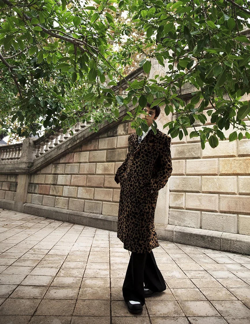 Alejandro Albaladejo for L'Officiel Hommes by Karl Simone and Sergi Padial 