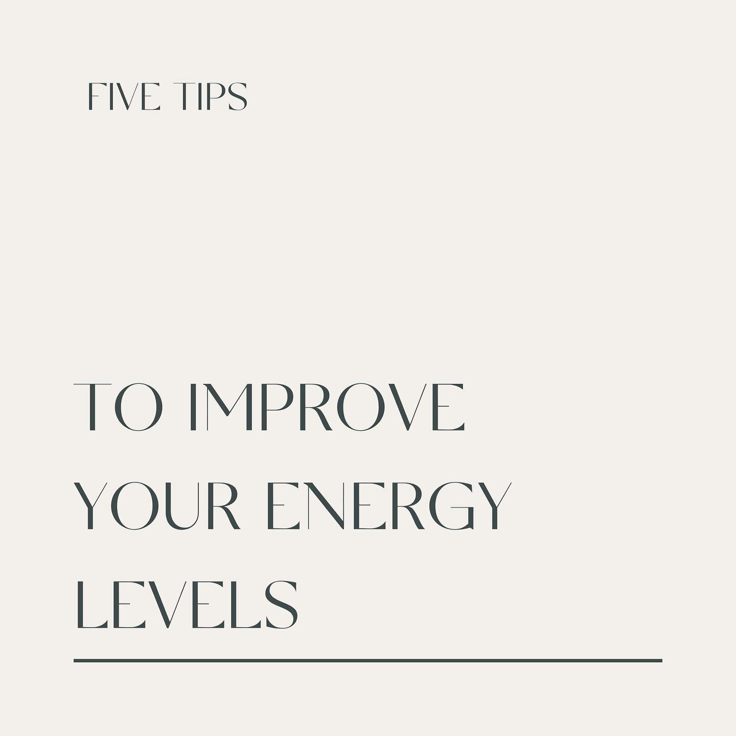 Poor energy is one of the biggest complaints clients present with - here are my main tips to improve your energy levels ✨ 

GO BACK TO BASICS - TAKE CARE OF YOU x

#toowoombanaturopath #naturalmedicine #protein #fats #sleephygiene #selfcare #naturopa
