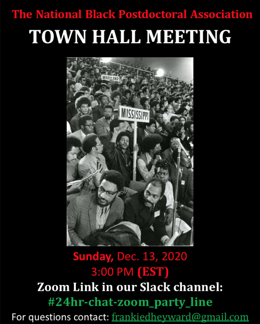 Our first Town Hall meeting