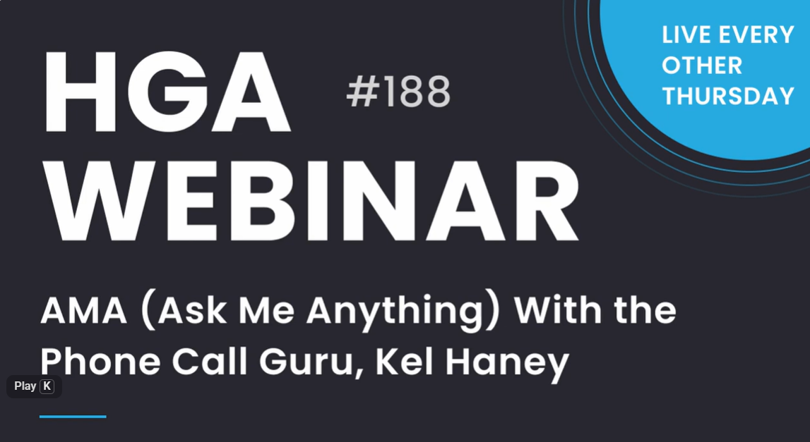 How to Raise Money Over the Phone: Part 2 with Kel Haney