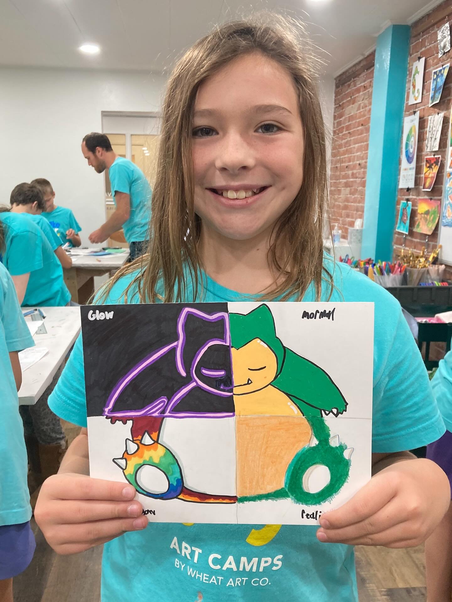 Sign Up Now for &ldquo;Cartooning &amp; Illustration&rdquo; Art Camp! July 7-11 (M-Th), for Ages 7-12 ✏️ Stretch your skills into the world of illustration, animation, and cartooning this week. Create in styles such as Japanese Manga and American Pop