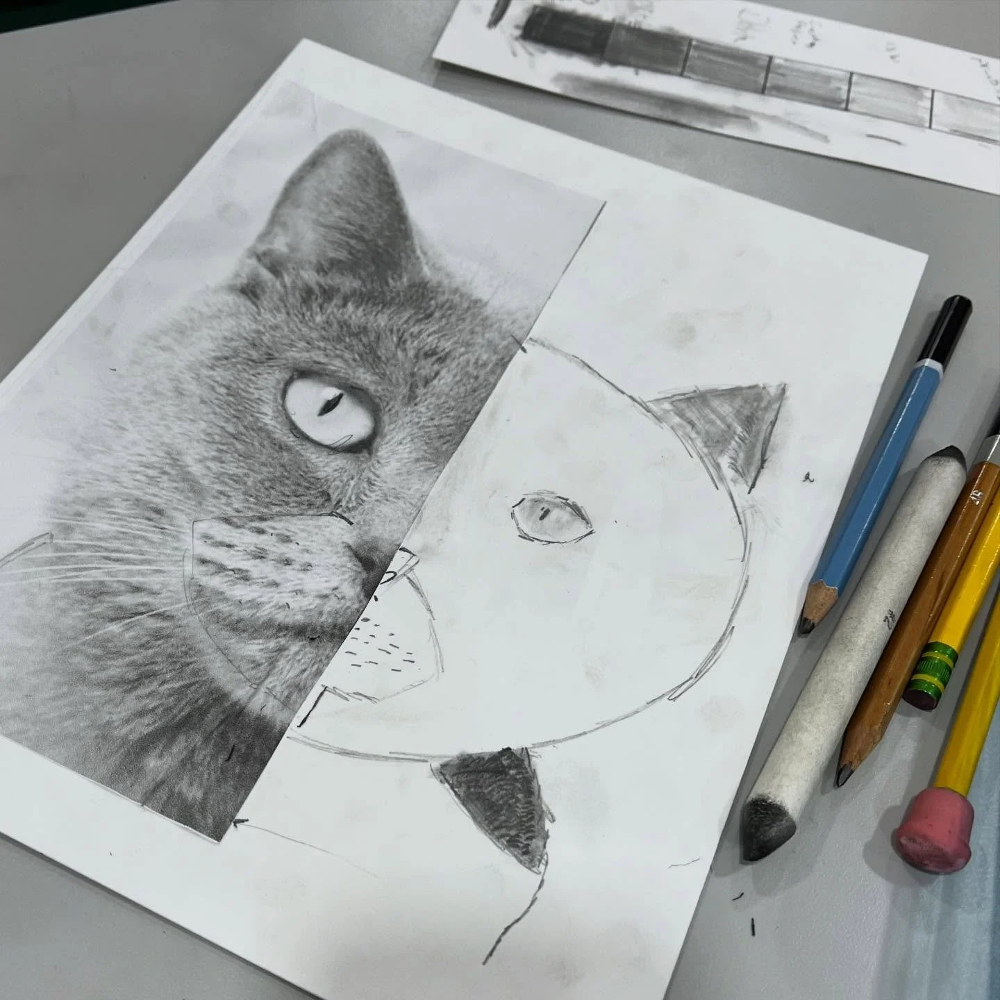 Shading, Values, Highlights, Blending, Proportions, Symmetry, Realism&hellip; so many aspects and skills to learn and practice in our Studio Art Drawing class! Students ages 10-14 are invited to register now for upcoming Winter Session beginning in J