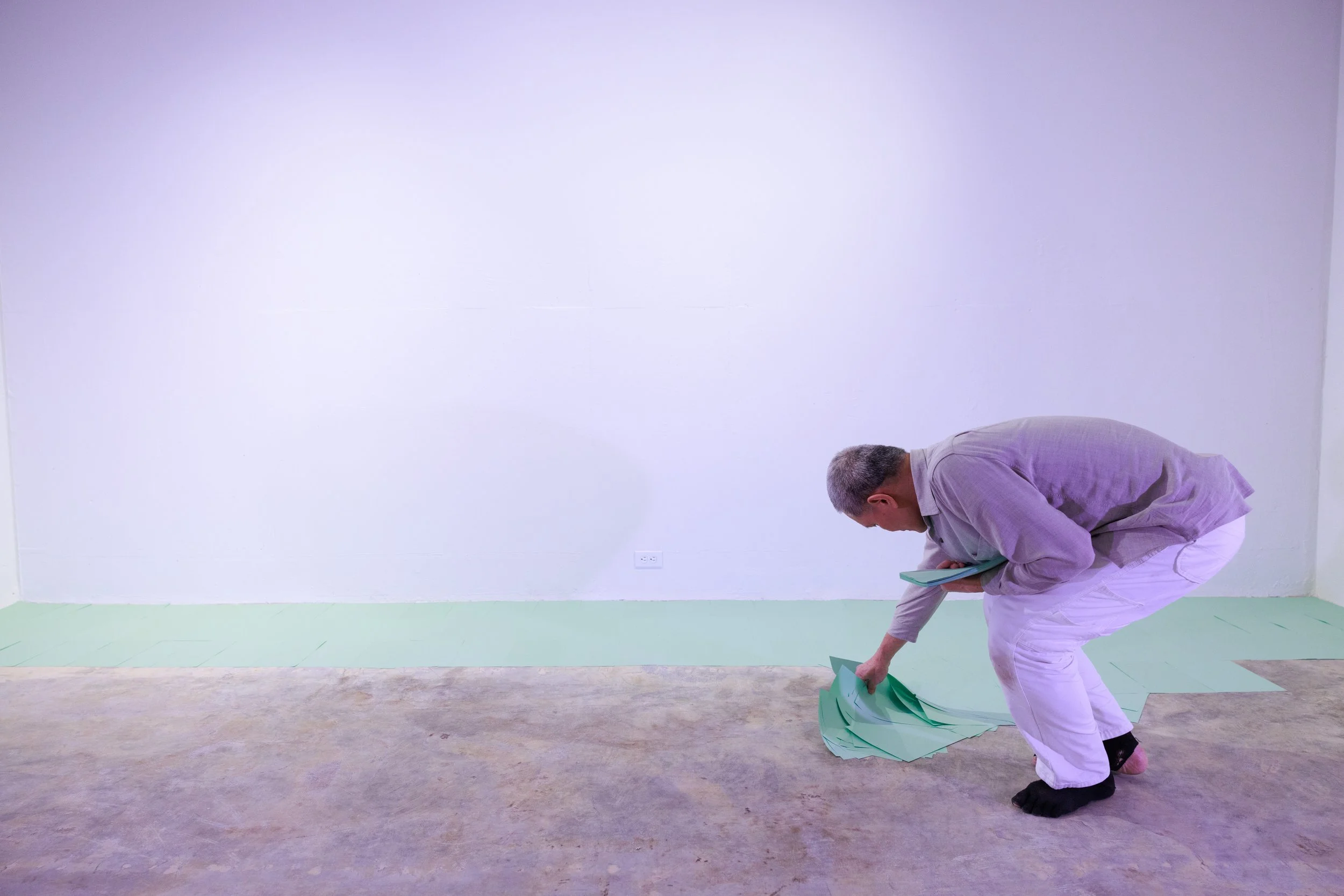  Eutrophia I / ur already in eutrophia  @ The Reef LA  Feb 15, 21, 22, 2025  Performed by Amy Chiao, Avalon Greenberg Call, &amp; Youngsteng  Lighting Design by Natalie Ferguson  Technical Design by Danny Baxter  Music Composition by Dylan Marx  Phot