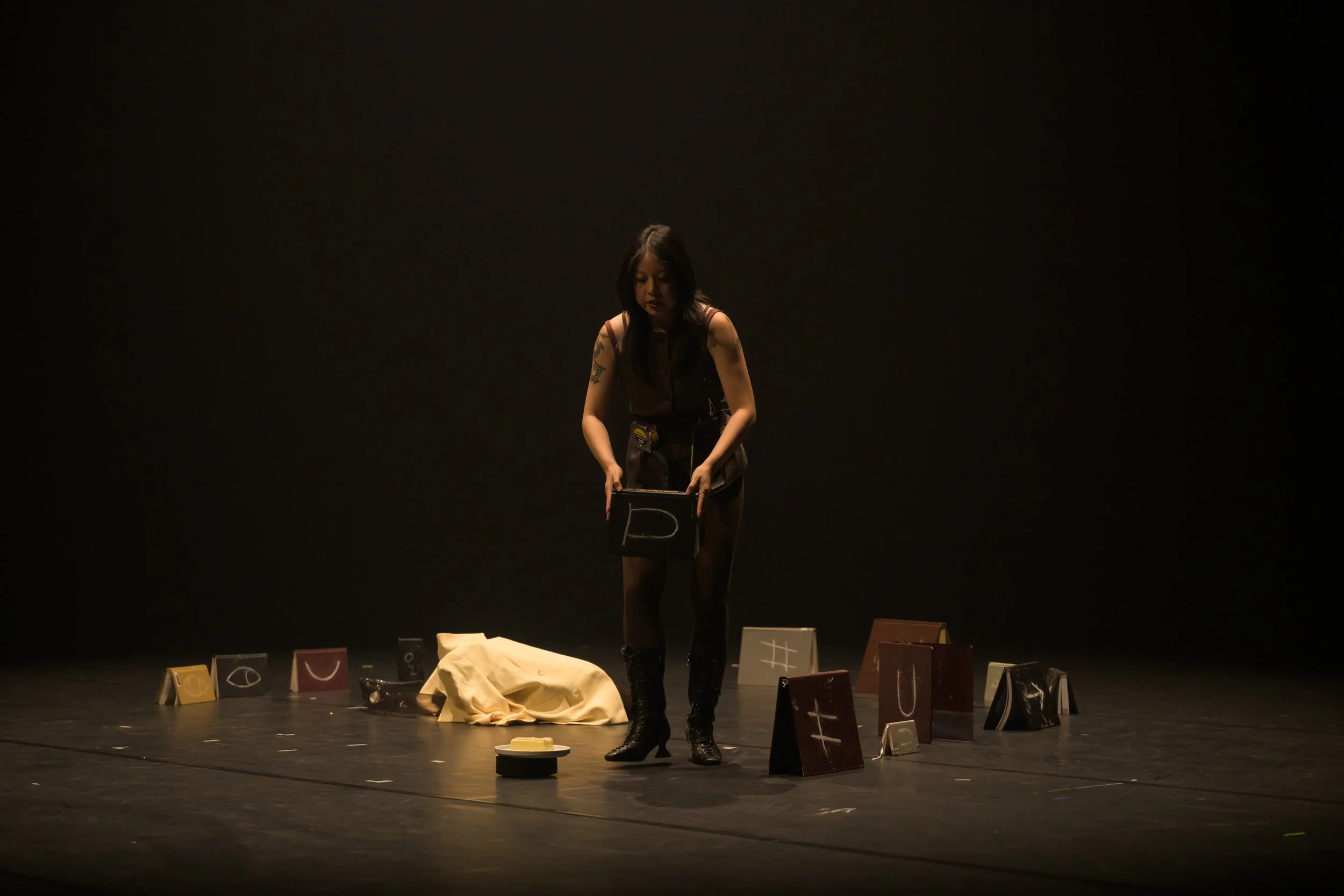  cont. performance &amp; object research on Lillian &amp; Frank Gilbreth’s elemental motion economy “ Therblig ” system 