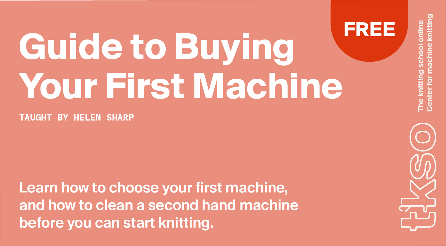 Learning to Use a Knitting Machine: Complete beginners knitting 