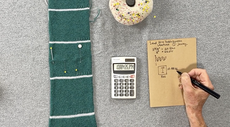 Making and Measuring the Tension Swatch